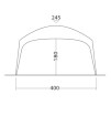 Namiot outdoorowy Event Lounge black/grey XL Outwell