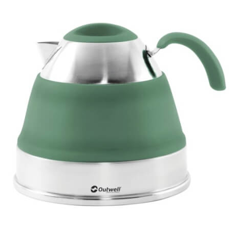 Turystyczny czajnik składany Collaps Kettle 2,5L shadow green Outwell