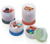 Modułowe pojemniki obiadowe Stax EatSystem S clear/spectrum Humangear