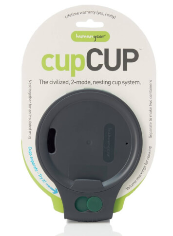 Kubek turystyczny cupCup charcoal/green Humangear