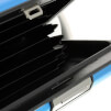 Podróżny portfel aluminiowy Stockholm V2 black Ogon Designs
