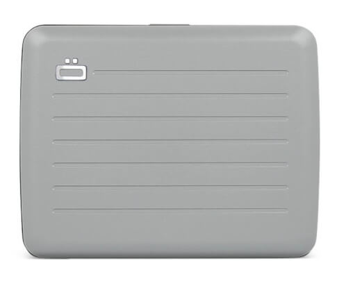 Podróżny portfel aluminiowy Smart Case V2 Large stone grey Ogon Designs