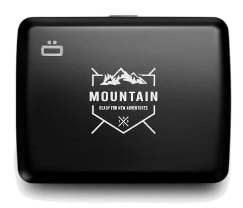 Podróżny portfel aluminiowy Smart Case V2 Large mountain Ogon Designs