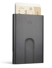 Etui na karty bankowe RFID Slider opium black Ogon Designs