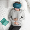 Poduszka podróżna do drzemki LIGHT blue reef Ostrichpillow