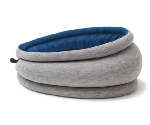 Poduszka podróżna do drzemki LIGHT sleepy blue Ostrichpillow