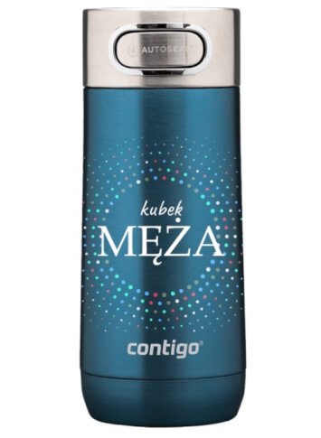 Kubek termiczny Luxe Mąż cornflower 360ml Contigo