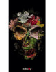 Antybakteryjny ręcznik szybkoschnący 70x140 spring skull Dr Bacty