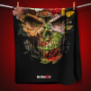 Antybakteryjny ręcznik szybkoschnący 70x140 spring skull Dr Bacty