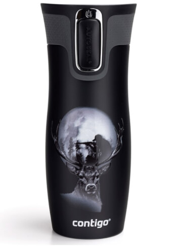 Kubek termiczny West Loop 2.0 deer hunter black 470ml Contigo 