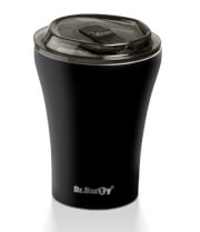 Turystyczny kubek termiczny Apollo 227ml black Dr Bacty