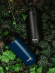 Turystyczny kubek termiczny Notus 2w1 360ml navy Dr Bacty