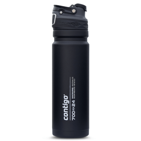 Termos turystyczny z ustnikiem Free Flow 700ml black Contigo