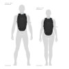 Plecak turystyczny antykradzieżowy ECO 25L orange PacSafe