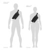 Biodrówka antykradzieżowa Metrosafe LS120 black PacSafe