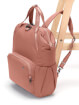 Damski plecak antykradzieżowy Citysafe CX backpack Econyl rose Pacsafe