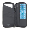 Portfel antykradzieżowy z technologią RFIDsafe travel black PacSafe