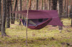 Hamak z moskitierą Lesovik Draka burgundy ron 2024