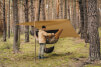 Hamak z moskitierą Lesovik Draka golden brown