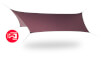 Tarp do hamaka Lesovik Heksa burgundy ron