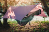 Tarp do hamaka Lesovik Heksa burgundy ron