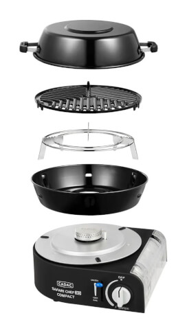 Grill gazowy Safari Chef Compact 30 Lite kartusz Cadac