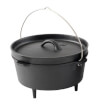 Żeliwny kociołek Carson Dutch Oven 4,3L black Robens
