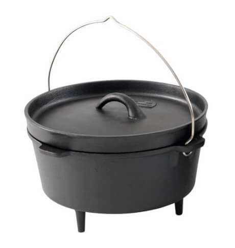 Żeliwny kociołek Carson Dutch Oven 4,3L black Robens
