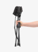 Wysoki stołek turystyczny Searcher Stool black Robens