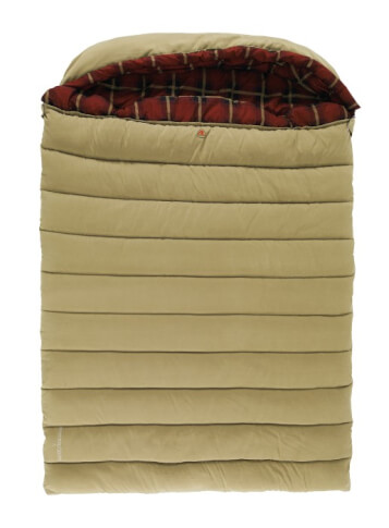 Śpiwór dwuosobowy Basecamp Double R (195 cm) khaki Robens