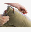Śpiwór turystyczny Basecamp R (195 cm) prawy zamek khaki Robens