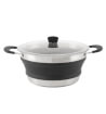 Składany garnek z pokrywką Collaps Pot 3,4L black Outwell