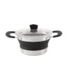 Składany garnek z pokrywką Collaps Pot 1,4L black Outwell