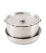 Kempingowy zestaw garnków Supper Set L silver Outwell