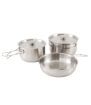 Kempingowy zestaw garnków Supper Set M silver Outwell