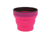 Składany kubek Silicone Ellipse FlexiMug pink Lifeventure