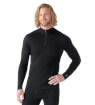 Bluzka termoaktywna M'S Merino 150 Baselayer 1/4 Zip Boxed black Smartwool