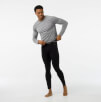 Leginsy całoroczne Men's Classic All-Season Merino Base Layer Bottom Boxed black Smartwool