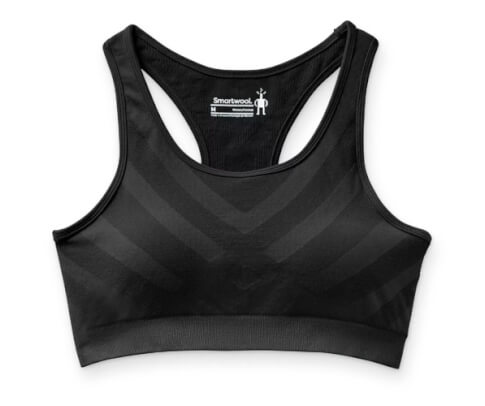 Biustonosz sportowy W'S Merino Seamless Racerback Bra Smartwool