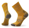Skarpety trekkingowe U'S Hike Light Cushion Mountain Range Pattern Crew honey gold Smartwool
