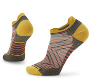 Krótkie skarpety biegowe M'S Run Zero Cushion Low Ankle Pattern Socks charcoal Smartwool