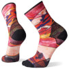 Skarpety biegowe U'S Athlete Edition Run Print Crew orange red Smartwool