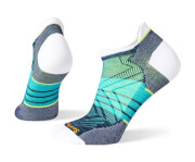 Damskie skarpety biegowe W'S Run Zero Cushion Stripe Low Ankle white navy Smartwool