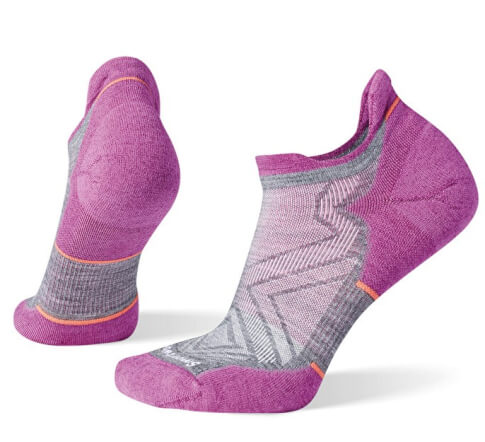 Damskie skarpety biegowe W'S Run Targeted Cushion Low Ankle pink-medium gray Smartwool