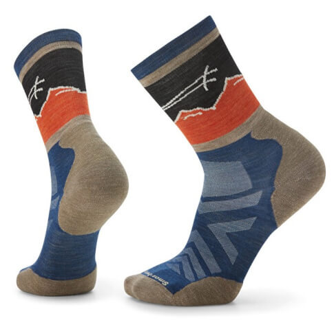 Skarpety trekkingowe U'S Athlete Edition Approach Crew alpine blue Smartwool