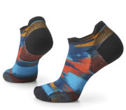 Damskie skarpety biegowe W'S Run Targeted Cushion Brushed Print Low Ankle alpine blue Smartwool