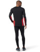 Koszulka z wełny merino M'S Merino Sport Long Sleeve Crew black-red Smartwool