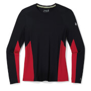 Koszulka z wełny merino M'S Merino Sport Long Sleeve Crew black-red Smartwool
