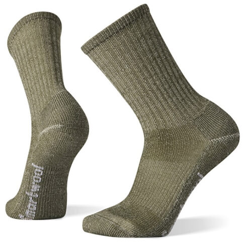 Skarpety trekkingowe U'S Hike Classic Edition Light Cushion Crew military olive Smartwool