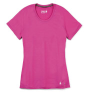 Koszulka z wełny merino W'S Merino Short Sleeve Tee pink Smartwool